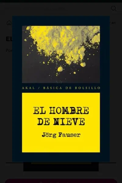 El hombre de nieve (Básica de Bolsillo)