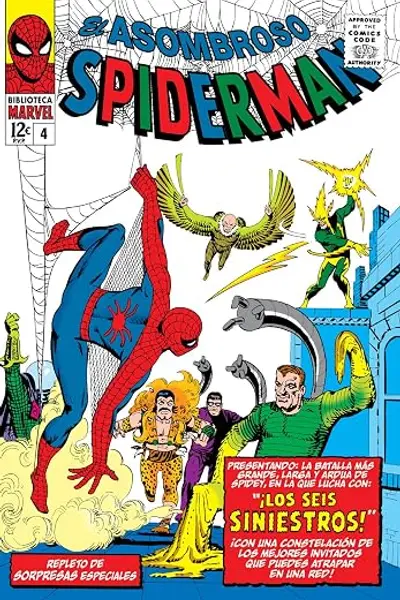 Biblioteca Marvel. El Asombroso Spiderman 4. 1964-65